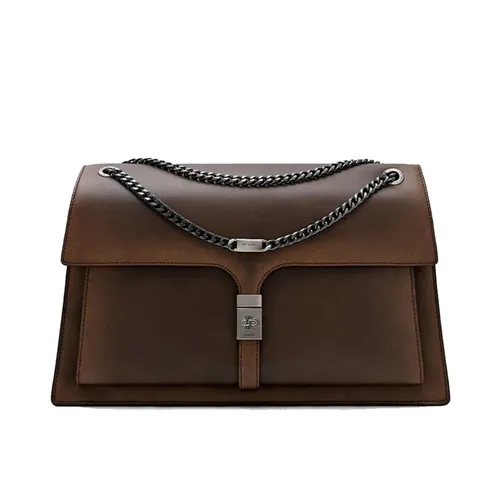 Túi Đeo Vai Nữ Pedro Farida PW2-76390141_DK.BRW_L Màu Nâu Đậm