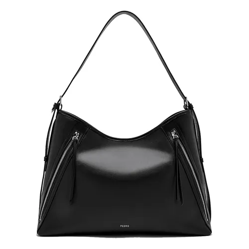 Túi Đeo Vai Nữ Pedro Kristen Trapezoid Shoulder Bag Black PW2-35060024 Màu Đen