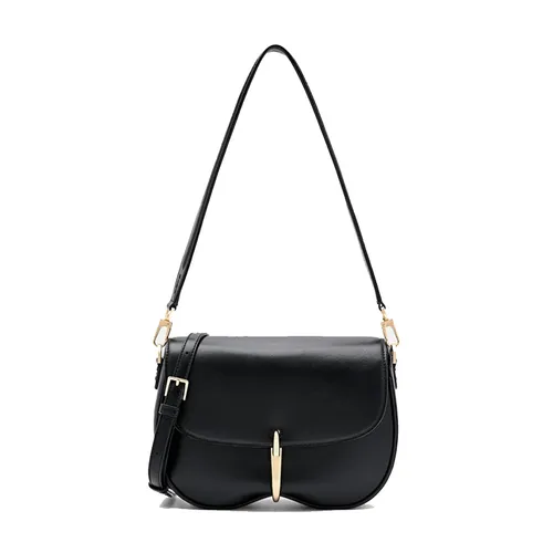 Túi Đeo Vai Nữ Pedro Mount Shoulder Bag - Black PW2-75210188_BLACK_S Màu Đen