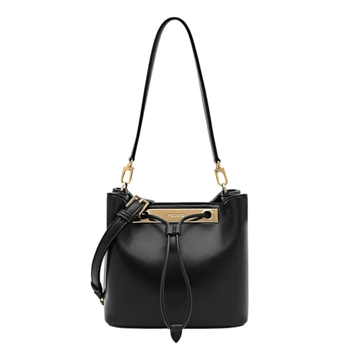 Túi Đeo Vai Nữ Pedro Panelled Bucket Bag PW2-16390012 Black Màu Đen