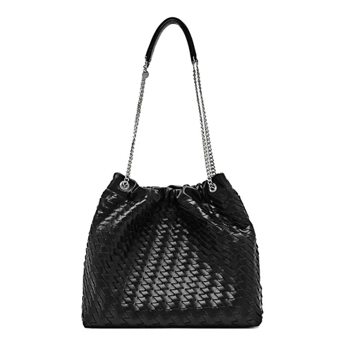 Túi Đeo Vai Nữ Pedro Square Cami Shoulder Bag Black PW2-76390125-1 Màu Đen