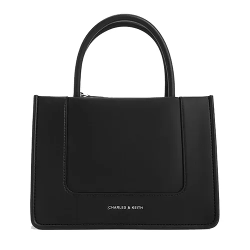 Túi Tote Nữ Charles & Keith CNK Daylla Mini Bag Black CK2-30701396 Màu Đen