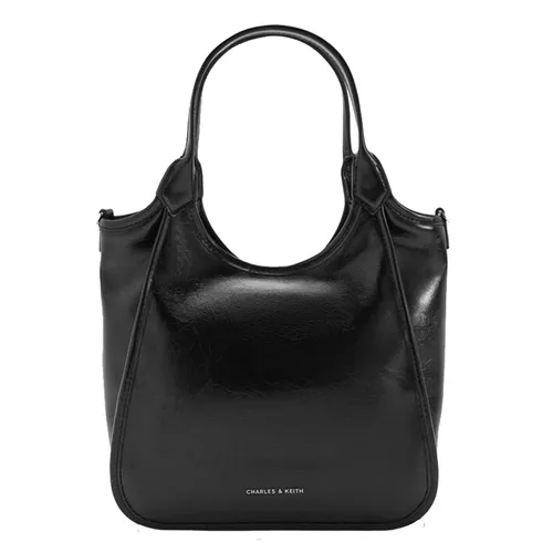 Túi Tote Nữ Charles & Keith CNK Mini Sianna Rectangular Noir Bag CK2-30782659 Màu Đen