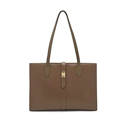 Túi Tote Nữ Pedro Studio Leather  PW2-45060024_TAUPE_XL Màu Nâu