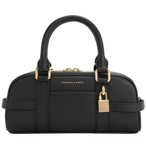 Túi Xách Nữ Charles & Keith CNK Scottie Long Bag Black CK2-30782785 Màu Đen