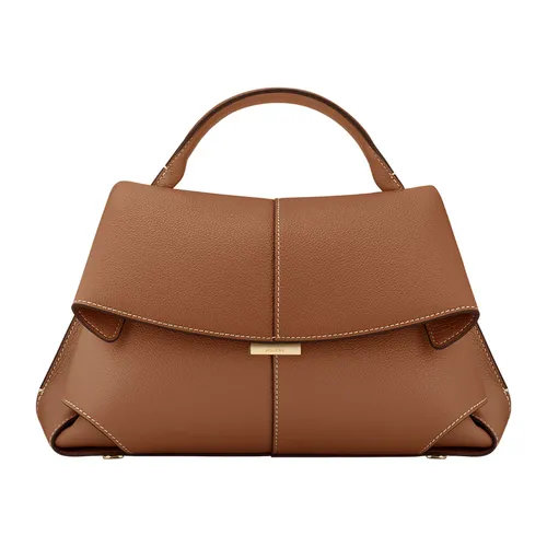 Túi Xách Nữ Polène Mokki Edition Textured Camel Màu Camel