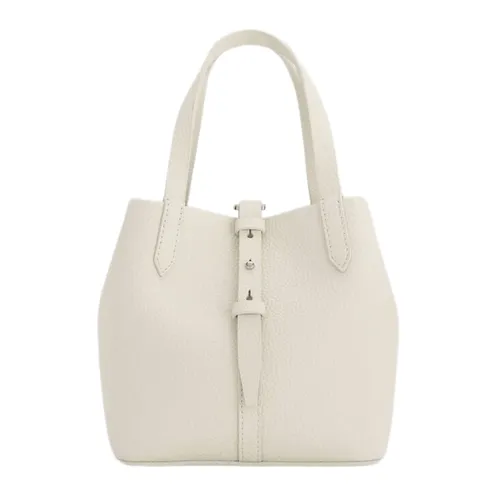 Túi Xách Tay Nữ Charles & Keith Beryl Recycled Leather Handbag Cream CK2-10151518_CREAM Màu Kem