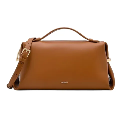 Túi Xách Tay Nữ Pedro Lia Rectangular Handbag PW2-65210011_COGNAC Màu Cognac