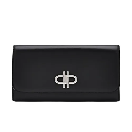 Ví Dáng Dài Nữ Pedro Icon Leather Long Wallet PW4-15940093 Black Màu Đen