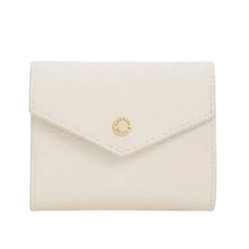 Ví Nữ Charles & Keith CNK Marlowe Short Envelope Wallet CK6-11200017 Cream Màu Trắng Kem