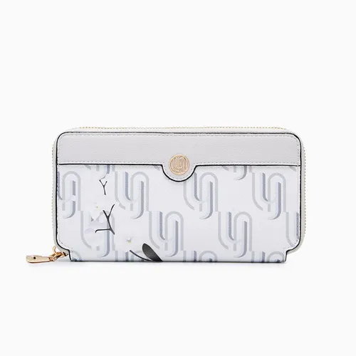 Ví Nữ Lyn Ivy Infinite Long Wallets - Printed Grey L26CWWA055 Màu Trắng Xám