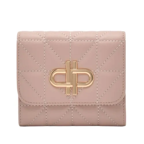 Ví Nữ Pedro Icon Leather Tri-Fold Wallet In Pixel PW4-15940092 Nude Màu Hồng Nude