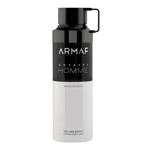 Xịt Thơm Hương Nước Hoa Nam Armaf Odyssey Homme White Edition Body Spray 200ml