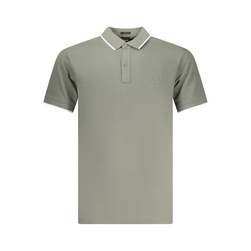 Áo Polo Nam Hugo Boss 50507699PASSERTIP_VE076 Màu Xanh Nhạt Size S