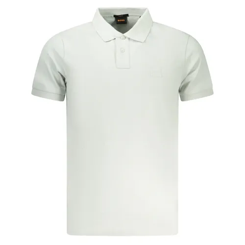 Áo Polo Nam Hugo Boss Slim Fit 50507803PASSENGER_VE043 Màu Xanh Nhạt Size S