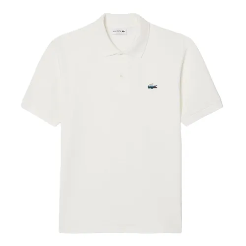 Áo Polo Nam Lacoste Men's Classic Landscape Crocodile Polo Shirt PH5881 10 70V Màu Trắng Size 5