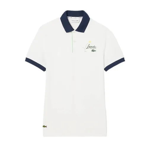 Áo Polo Nam Lacoste Mutua Madrid Open Edition Tennis Polo Shirt PH8835 001 Màu Trắng Size L