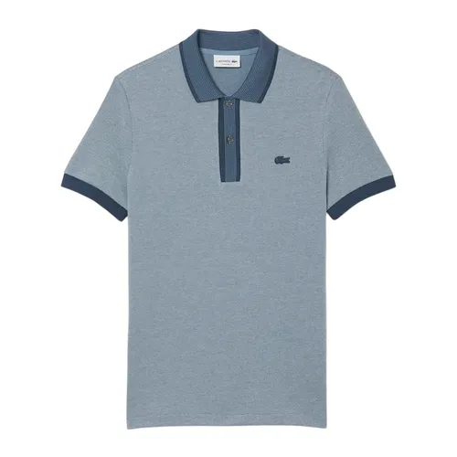 Áo Polo Nam Lacoste Regular Fit PH0804 DI8 Màu Xanh Mòng Két Size 3