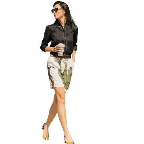 Áo Sơ Mi Nữ F2 Fashion & Freedom Linen SMW396-D-S-0519 Secret Màu Đen Size S