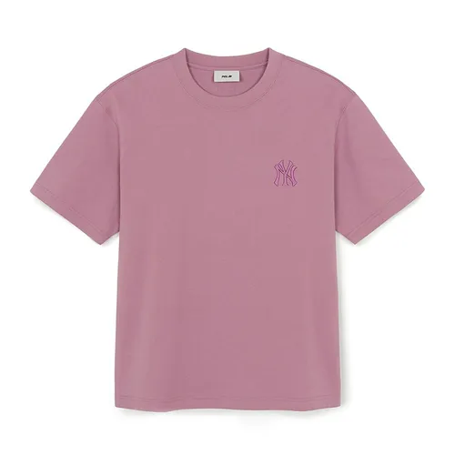 Áo Thun MLB Monotive Oversized Short Sleeve T-Shirt New York Yankees 3ATSM0763-50PKS Màu Hồng