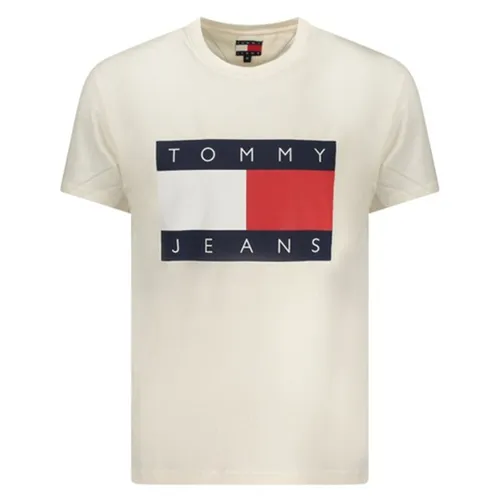 Áo Thun Nam Tommy Hilfiger DM0DM22645_BIYBH Màu Trắng Size S