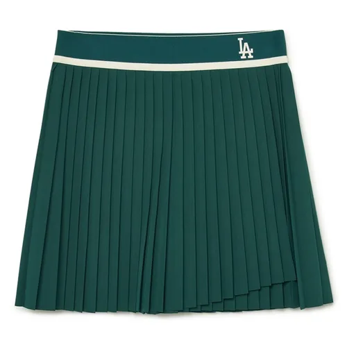 Chân Váy Xếp Ly Nữ MLB Classic Sports Accordion Pleated LA Dodgers 3FSKG0334-07GND Màu Xanh Green