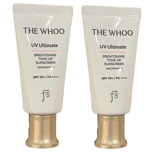 Combo 2 Tuýp Kem Chống Nắng Nâng Tone Whoo UV Ultimate Brightening Tone Up SPF 50+/ PA ++++ (25ml  x 2)