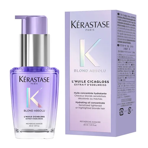 Dầu Dưỡng Dành Cho Tóc Nhuộm Kérastase Blond Absolu L'huile Cicagloss Refillable 30ml