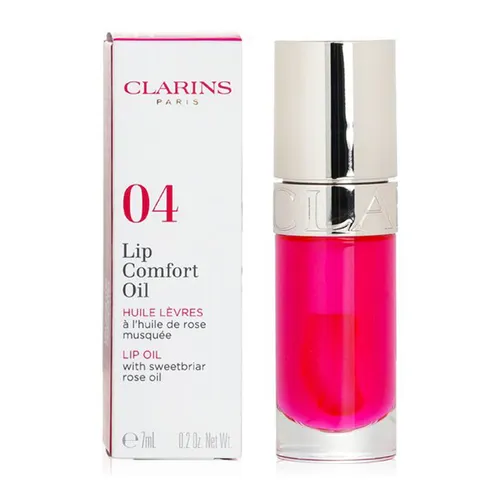 Dầu Dưỡng Môi Căng Mọng Clarins Lip Comfort Oil Plumping Lip Oil 04 Pitaya Màu Hồng Tươi 7ml