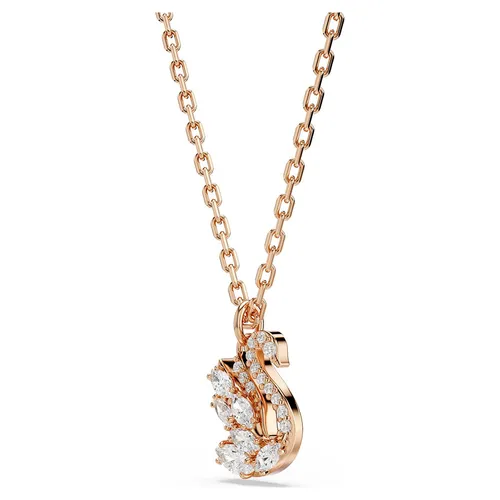 Dây Chuyền Nữ Swarovski Swan Pendant Mixed Cuts, Swan White Rose Gold-Tone Plated 5738203 Màu Vàng Hồng