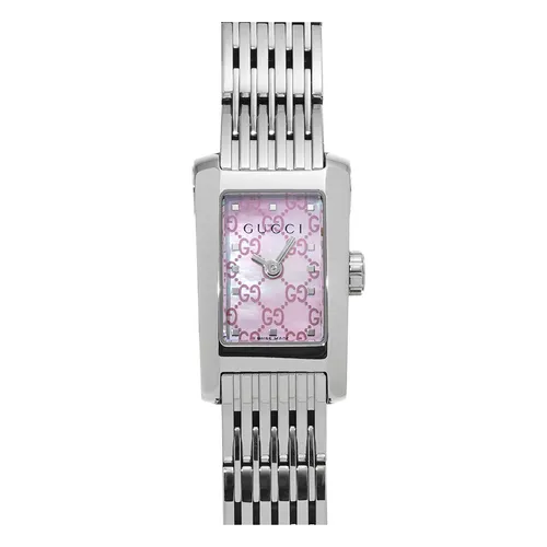 Đồng Hồ Nữ Gucci G Metro Parallel Time Pieces Shell YA086512 Màu Bạc