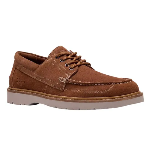 Giày Tây Nam Clarks Moc 84529 Màu Nâu Size 39.5