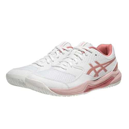 Giày Thể Thao Nữ Tennis/Pickleball Nữ Asics Gel-Dedicate 8 1042A237.106 White/Rose Rouge Màu Trắng/Hồng Size 37