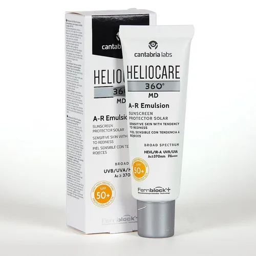Kem Chống Nắng Bảo Về Da Tối Ưu Heliocare 360 MD A-R Emulsion SPF50+/PA++++ 50ml
