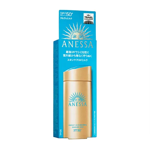 Kem Chống Nắng Dạng Sữa Anessa Perfect UV Sunscreen Skincare Milk SPF50+ 90ml