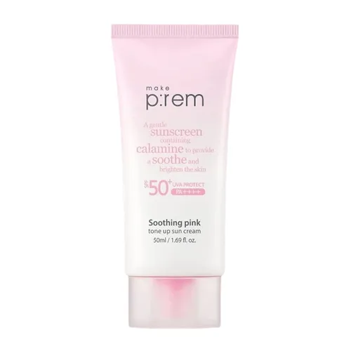 Kem Chống Nắng Nâng Tone Và Dưỡng Ẩm Make P:rem UV Defense Me Sun Cream SPF50+/PA++++ 50ml