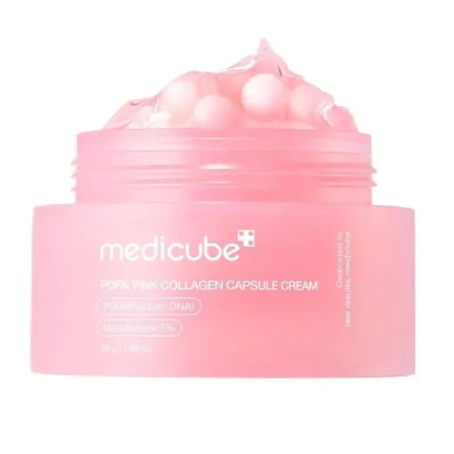 Kem Dưỡng Ẩm Dạng Viên Nang Medicube PDRN Pink Collagen Capsule Cream 55g