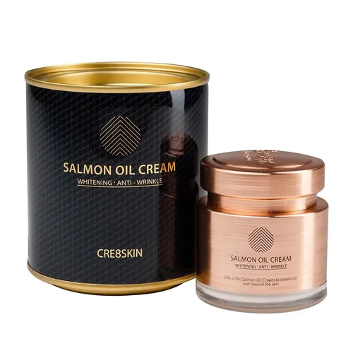 Kem Dưỡng Cá Hồi Hỗ Trợ Dưỡng Sáng, Giảm Nám CRE8SKIN Salmon Oil Cream 80g