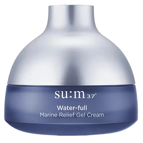 Kem Dưỡng Cấp Ẩm Kiềm Dầu Su:m37 Water-Full Marine Relief Gel Cream 50ml (Không Hộp)