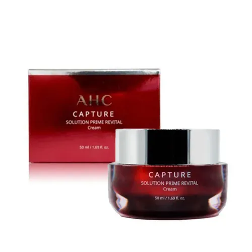 Kem Dưỡng Hỗ Trợ Ngăn Ngừa Lão Hóa Da AHC Capture Solution Prime Revital Cream 50ml