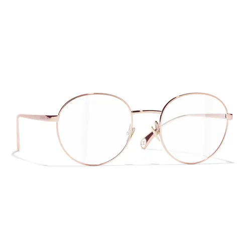 Kính Mắt Cận Chanel Oval Eyeglasses CH2209 C226 Màu Hồng