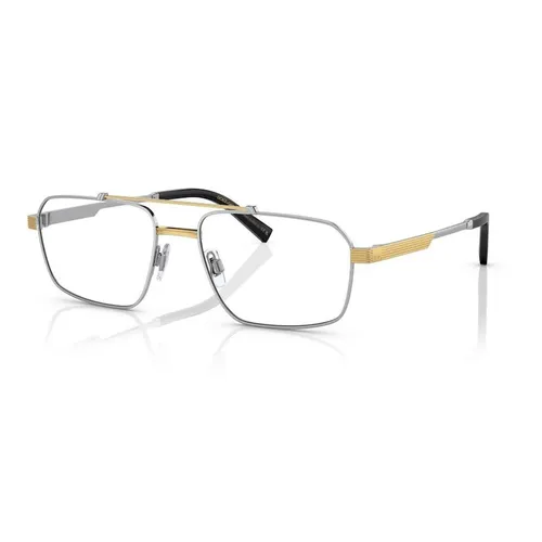 Kính Mắt Cận Nam Dolce & Gabbana D&G Eyeglasses DG1345 1313 Silver/ Gold Màu Bạc Vàng