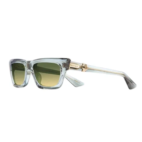 Kính Mát Chrome Hearts Cliterally Slated Sunglasses Màu Xanh Nhạt