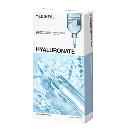 Mặt Nạ Cấp Ẩm Làm Dịu Da Mediheal Essential Mask Hyaluronate Mask (1 Hộp x 10 Miếng)