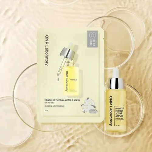 Mặt Nạ Cấp Ẩm Phục Hồi Da CNP Laboratory Propolis Energy Ampule Mask (1 Hộp x 10 Miếng)