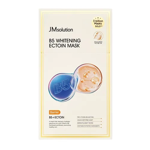 Mặt Nạ Dưỡng Ẩm Và Bảo Vệ Da JM Solution B5 Whitening Ectoin Mask 10 Miếng