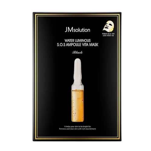 Mặt Nạ Dưỡng Ẩm Và Cấp Nước JM Solution Water Luminous S.O.S Ampoule Vita Mask Hộp 10 Miếng