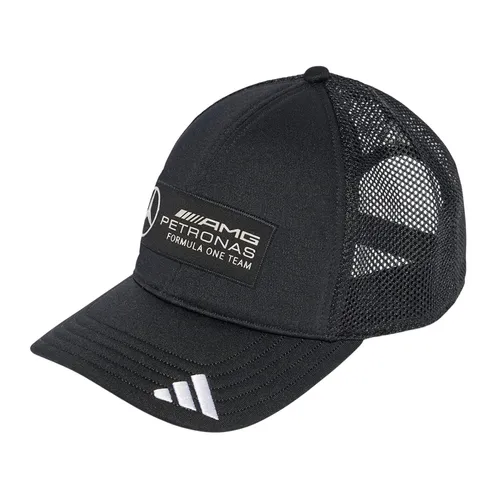 Mũ Adidas Mercedes Amg Petronas Formula One Team Snapback Logo Trucker Cap JX6449 Màu Đen