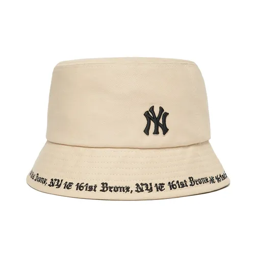 Mũ MLB Gothic Bucket Hat New York Yankees New York Yankees Beige 3AHTHG01N-50BGS Màu Be