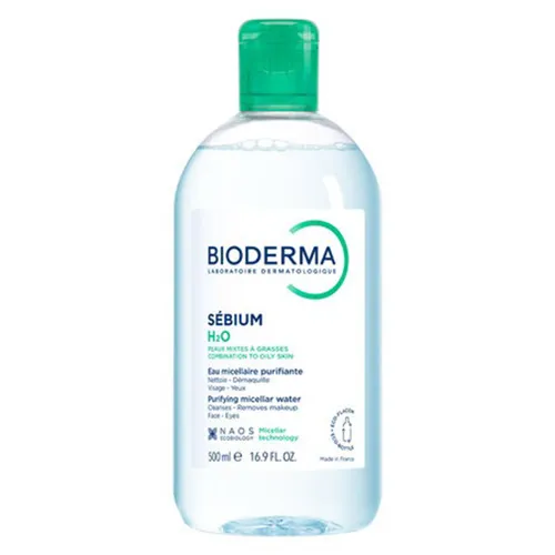Nước Tẩy Trang Bioderma Sébium H2O Dành Cho Da Dầu & Hỗn Hợp 500ml